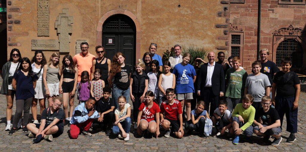 13.07.2023 - Aschaffenburg, Schloss Johannisburg - Besuch von Ki