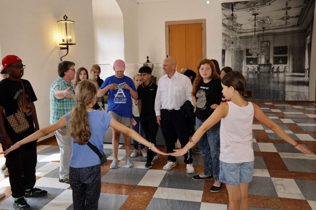 13.07.2023 - Aschaffenburg, Schloss Johannisburg - Besuch von Ki